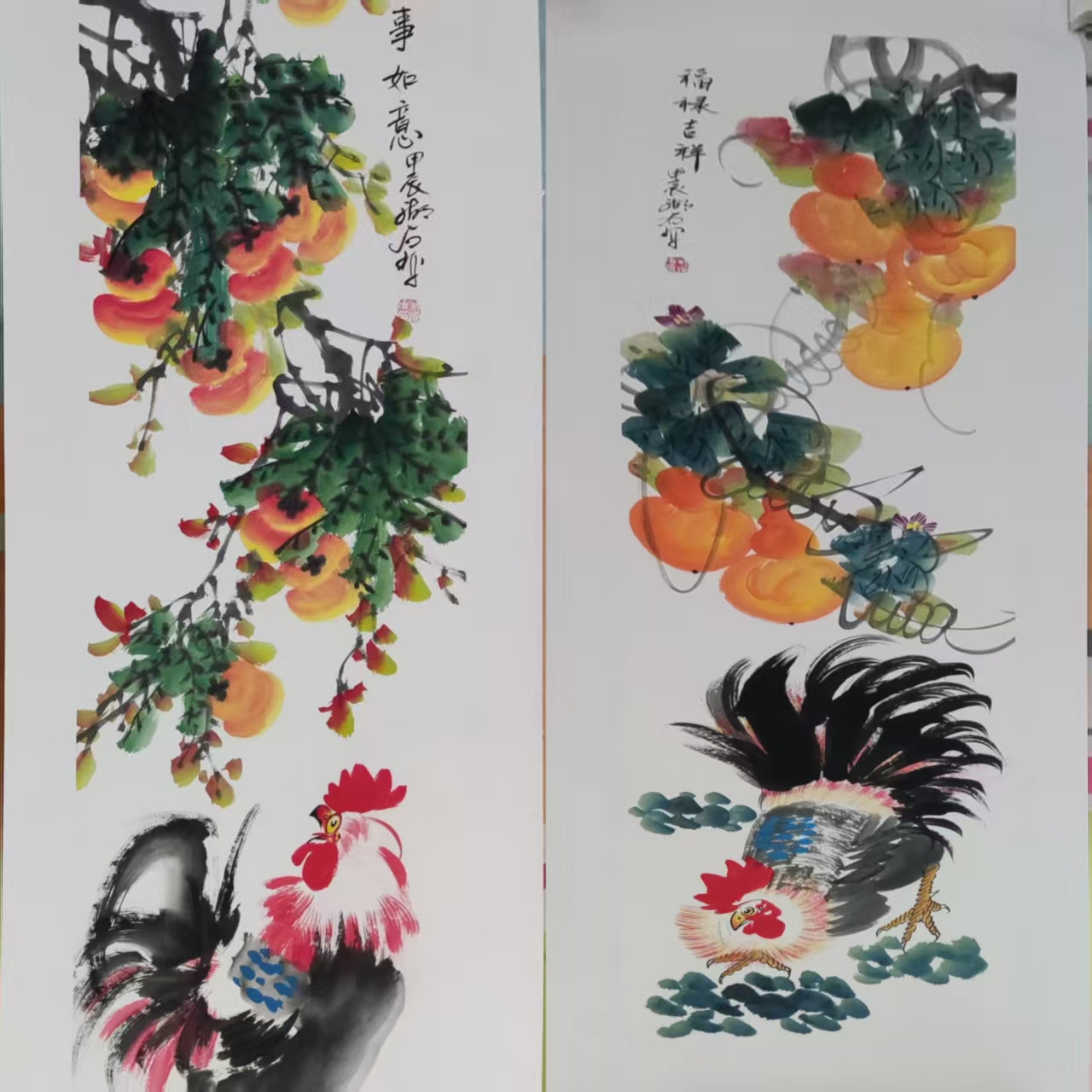 湖石（湖宏源）《福禄吉祥》-嘉城艺术交易平台