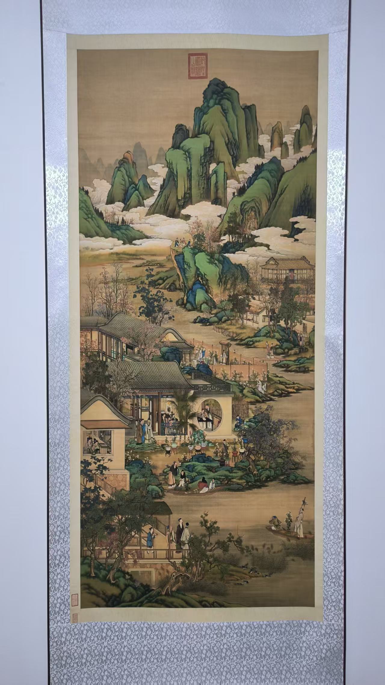 唐岱、丁观鹏《清院本十二月令图》-嘉城艺术交易平台