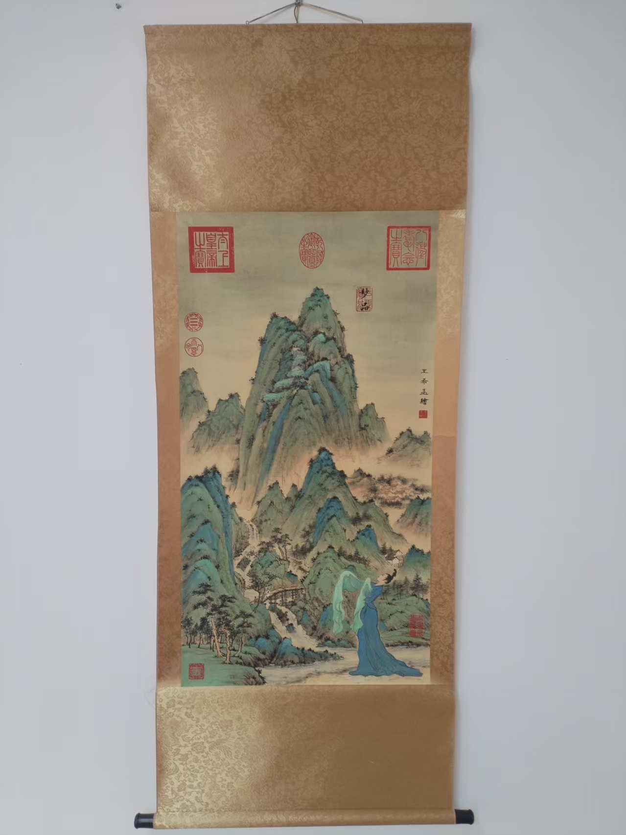 王希孟《千里江山图》-嘉城艺术交易平台