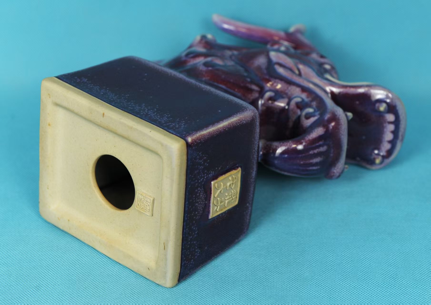 高长根《龙头老大钧瓷》