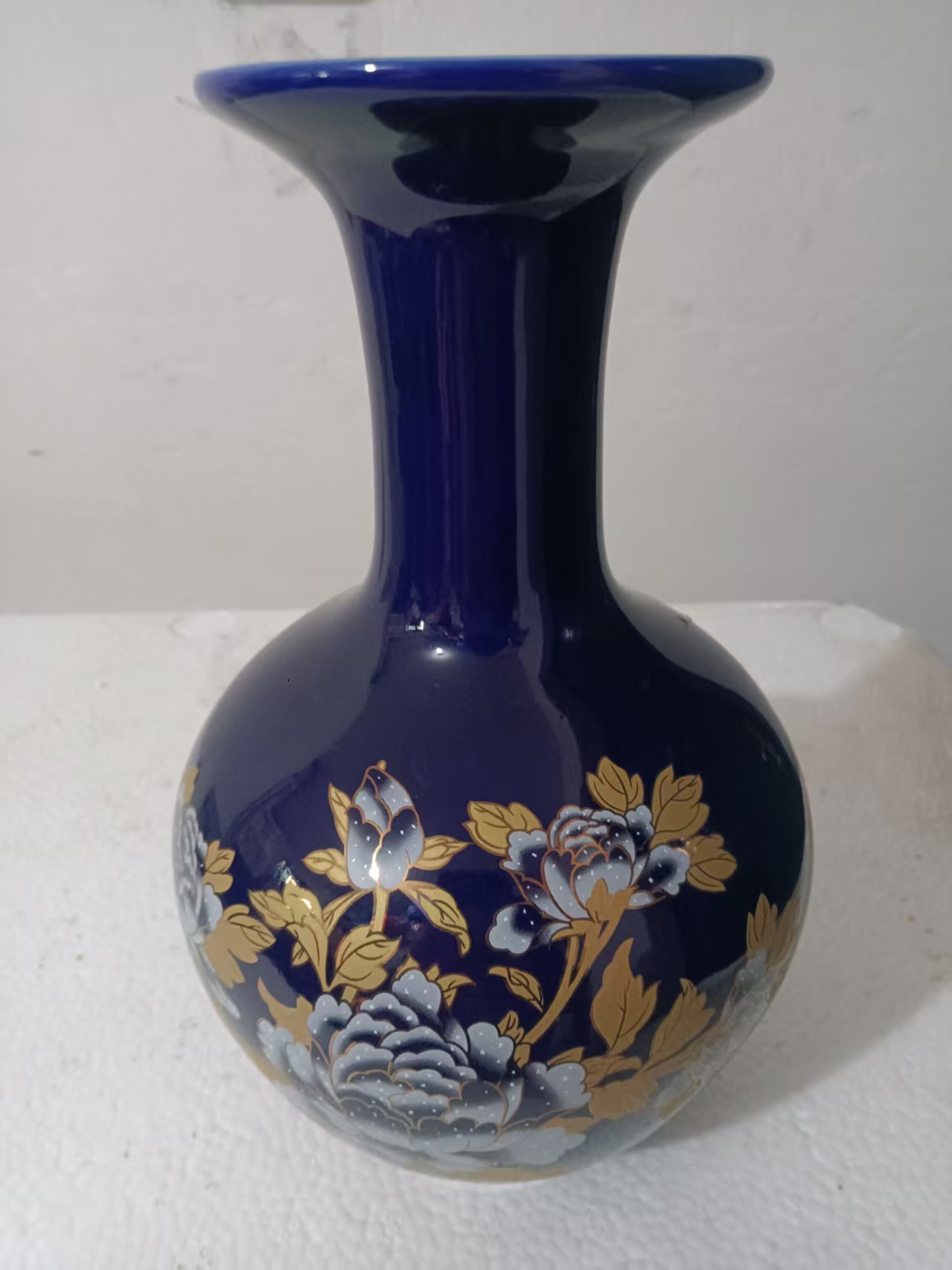 乾隆年制《蓝釉富贵瓶》-嘉城艺术交易平台