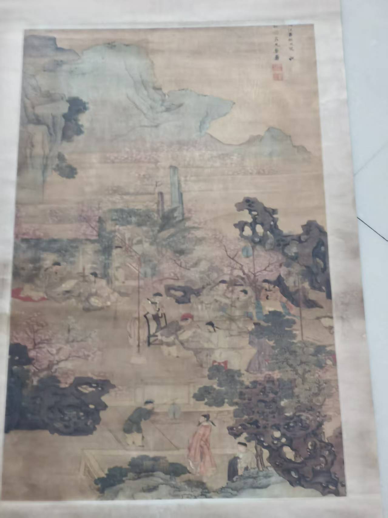 吕焕成《春夜宴桃李园图》-嘉城艺术交易平台