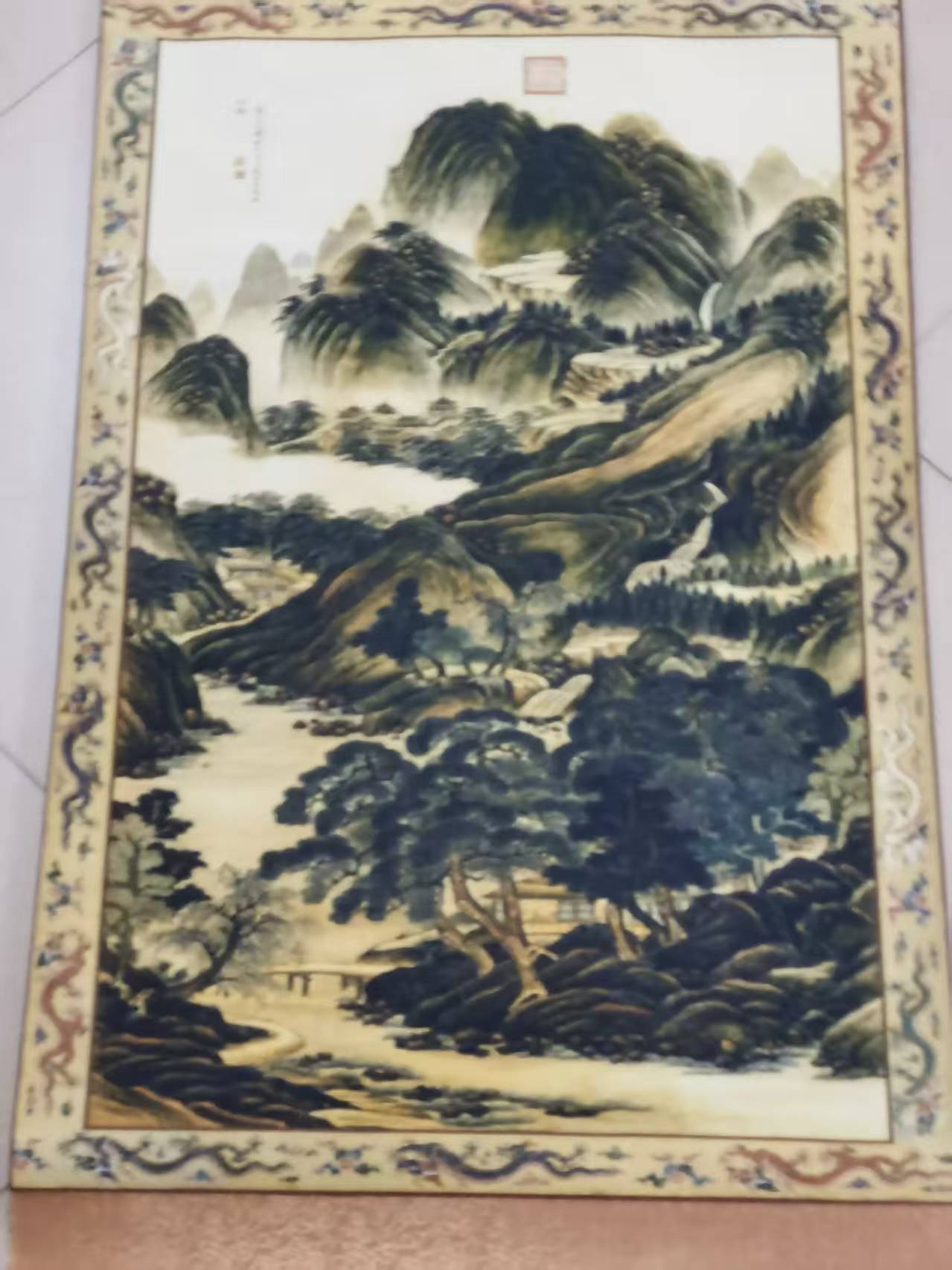 唐岱《秋山万重图》-嘉城艺术交易平台