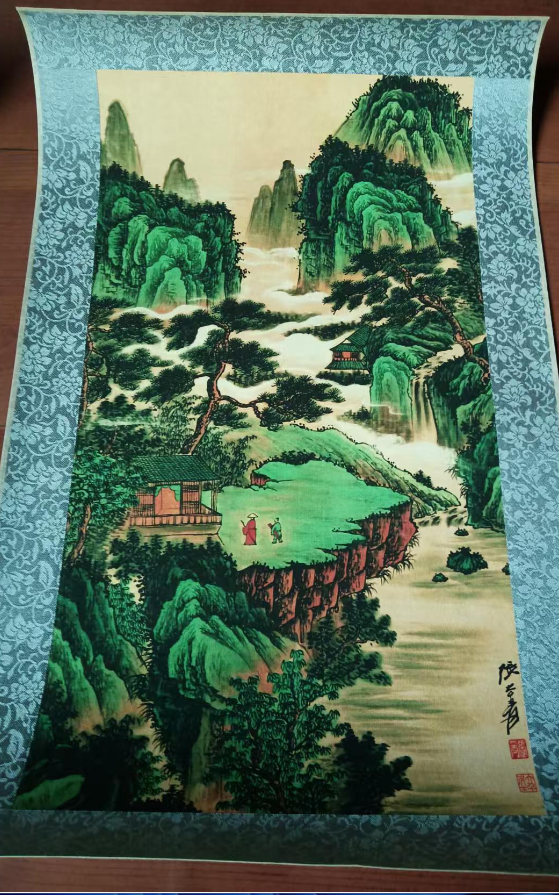 张大千《山水图》-嘉城艺术交易平台