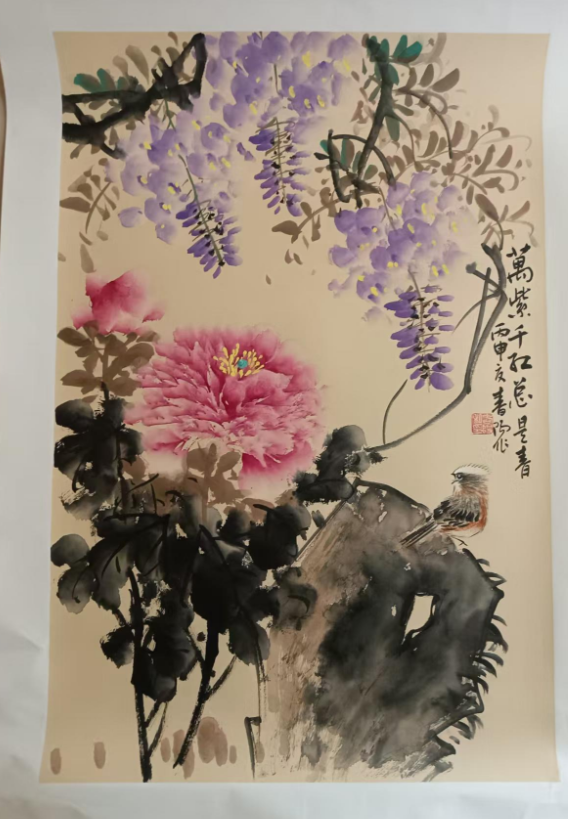 郭春阳《万紫千红》-嘉城艺术交易平台