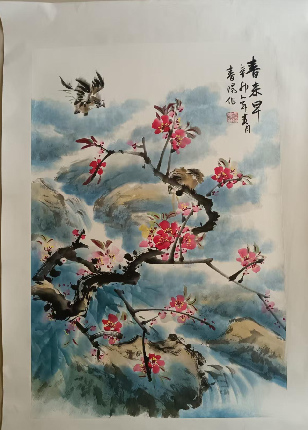 霍春阳《春来图》-嘉城艺术交易平台