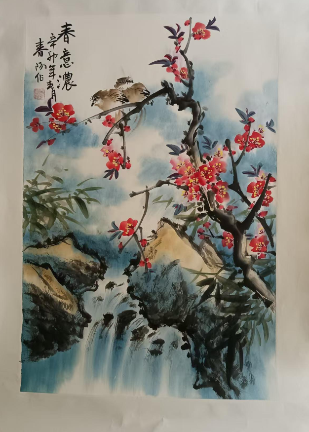 郭春阳《春意浓》-嘉城艺术交易平台