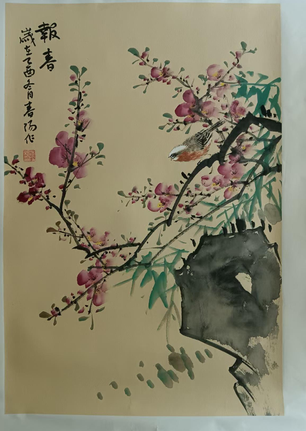 霍春阳《报春》-嘉城艺术交易平台