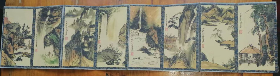 张大千《山水画册》-嘉城艺术交易平台