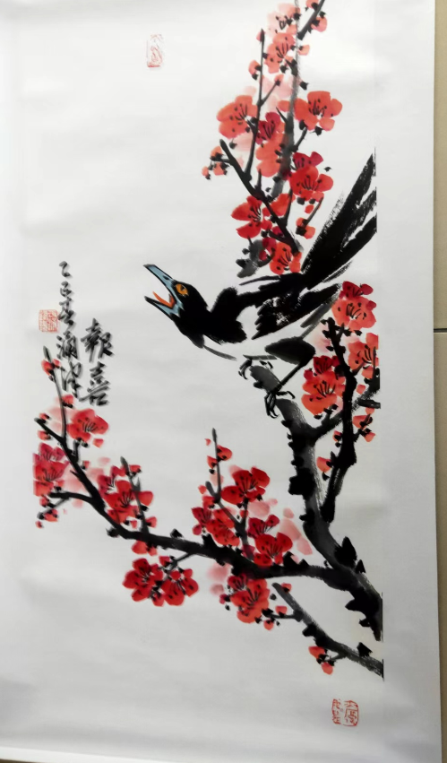 于涌津《报春》-嘉城艺术交易平台