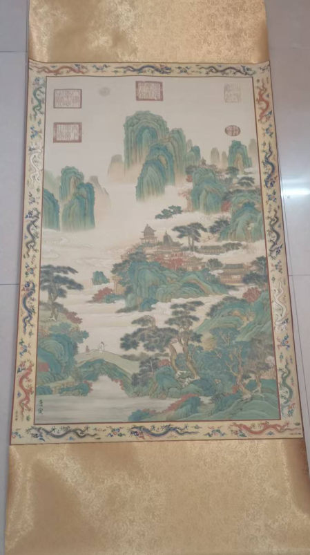 唐寅《仙山楼阁图》-嘉城艺术交易平台