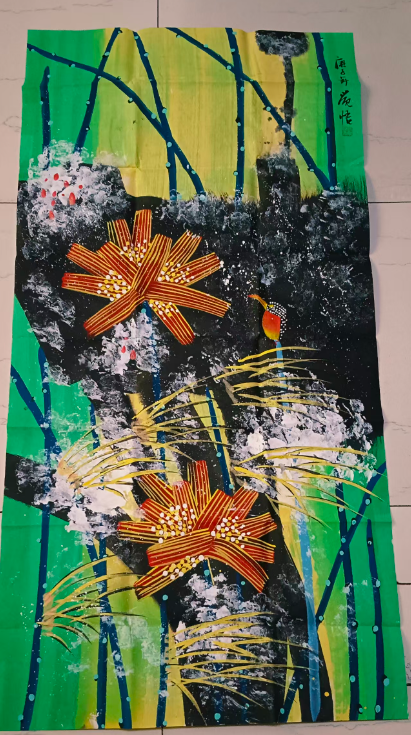 张觉悟《花鸟图》-嘉城艺术交易平台