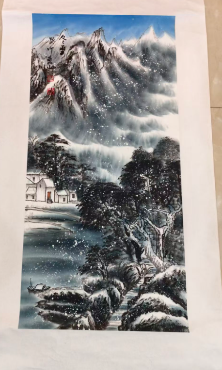 王秀欣《山水图》-嘉城艺术交易平台