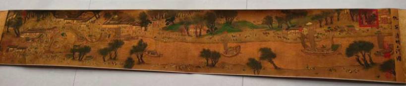 仇英《清明上河图》-嘉城艺术交易平台