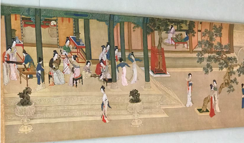 仇英《汉宫春晓图》