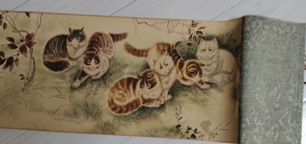 王雪涛《百猫嬉戏图》-嘉城艺术交易平台