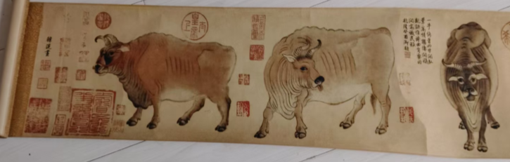韩滉《五牛图》