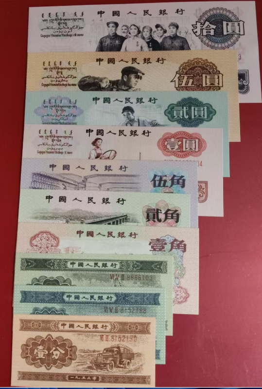 第三套人民币（一套）-嘉城艺术交易平台