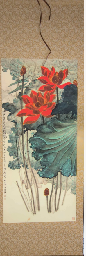 张大千《荷香图》-嘉城艺术交易平台