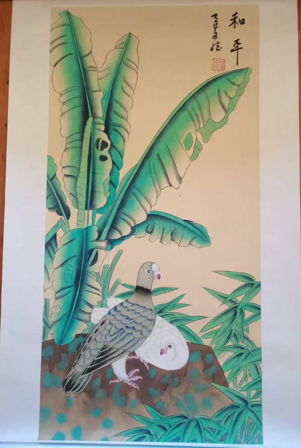 赵文斌《和平》-嘉城艺术交易平台