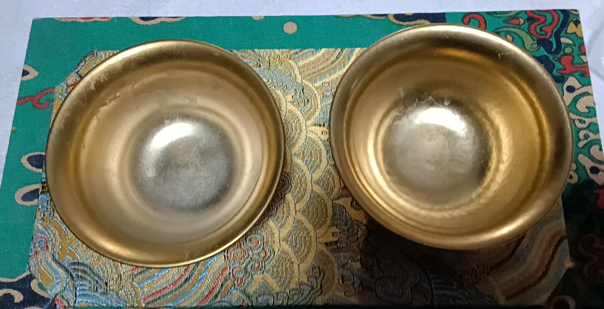 乾隆年制《鎏金红釉碗》（一对）-嘉城艺术交易平台