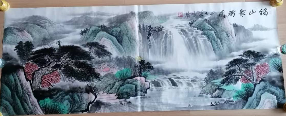 李传德《福山聚瑞图》-嘉城艺术交易平台