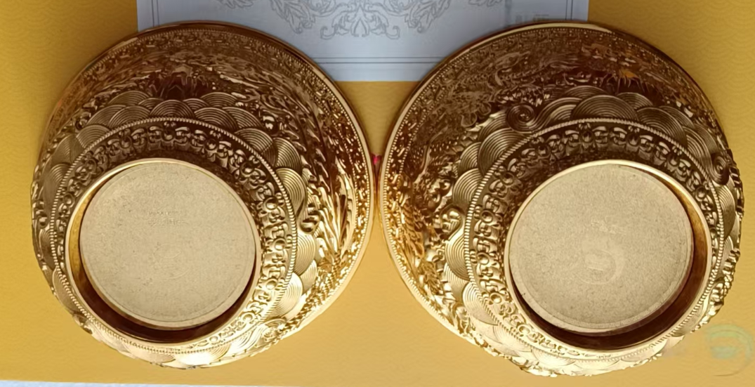 龙凤金碗（一对）