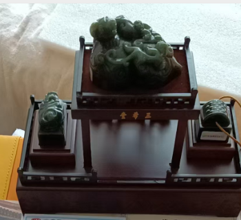 和田玉(碧玉印章）-嘉城艺术交易平台