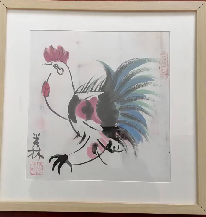 韩美林《大鸡图》-嘉城艺术交易平台