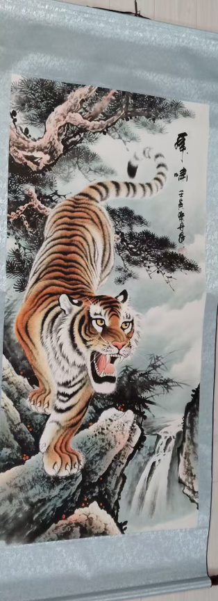 谭乐丹《虎啸》-嘉城艺术交易平台