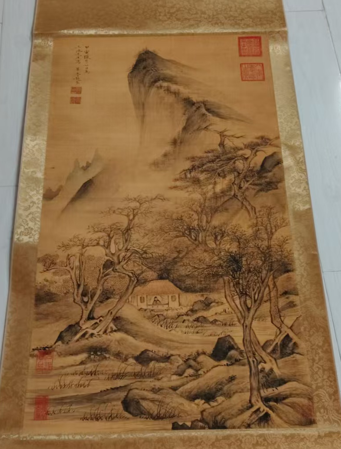 赵左《秋林草堂图》-嘉城艺术交易平台