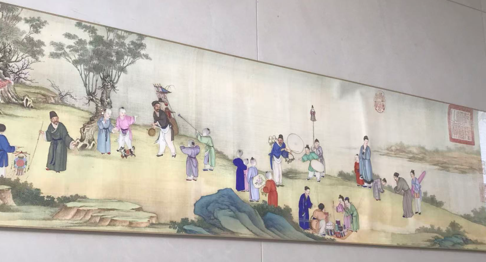 丁观鹏《太平春市图》-嘉城艺术交易平台