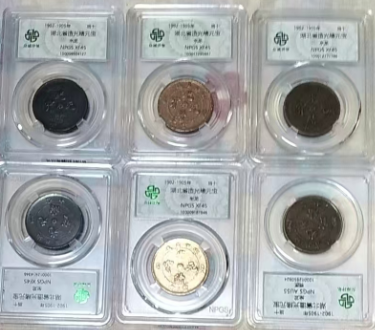 湖北省造《光绪元宝水龙、坐龙》（6枚）-嘉城艺术交易平台