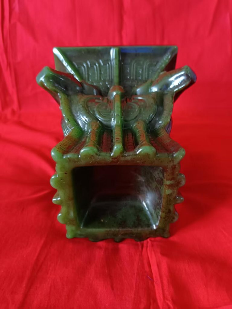 图片[2]-碧玉《四羊方尊》-嘉城艺术交易平台