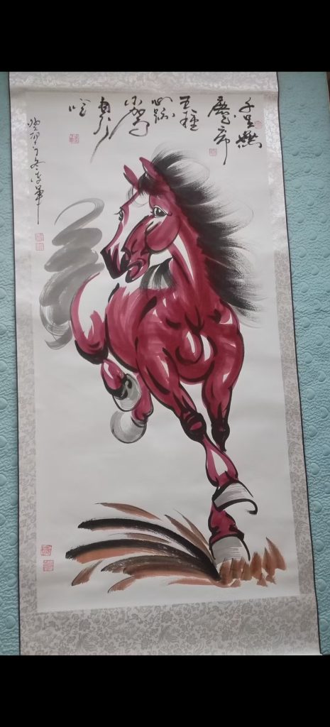 图片[1]-李军《骏马图》-嘉城艺术交易平台