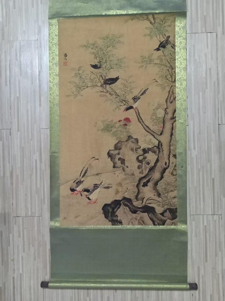 图片[1]-吕纪《花鸟图》-嘉城艺术交易平台