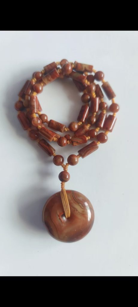 图片[1]-北票战国红挂件十项链-嘉城艺术交易平台