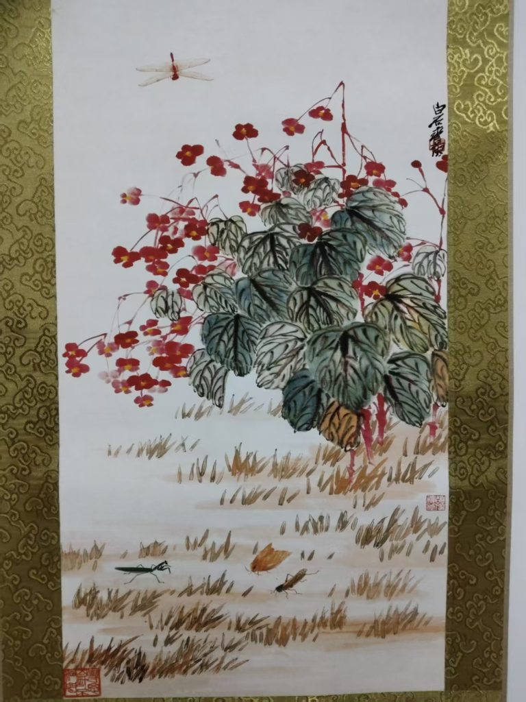 图片[1]-齐白石《花鸟图》-嘉城艺术交易平台