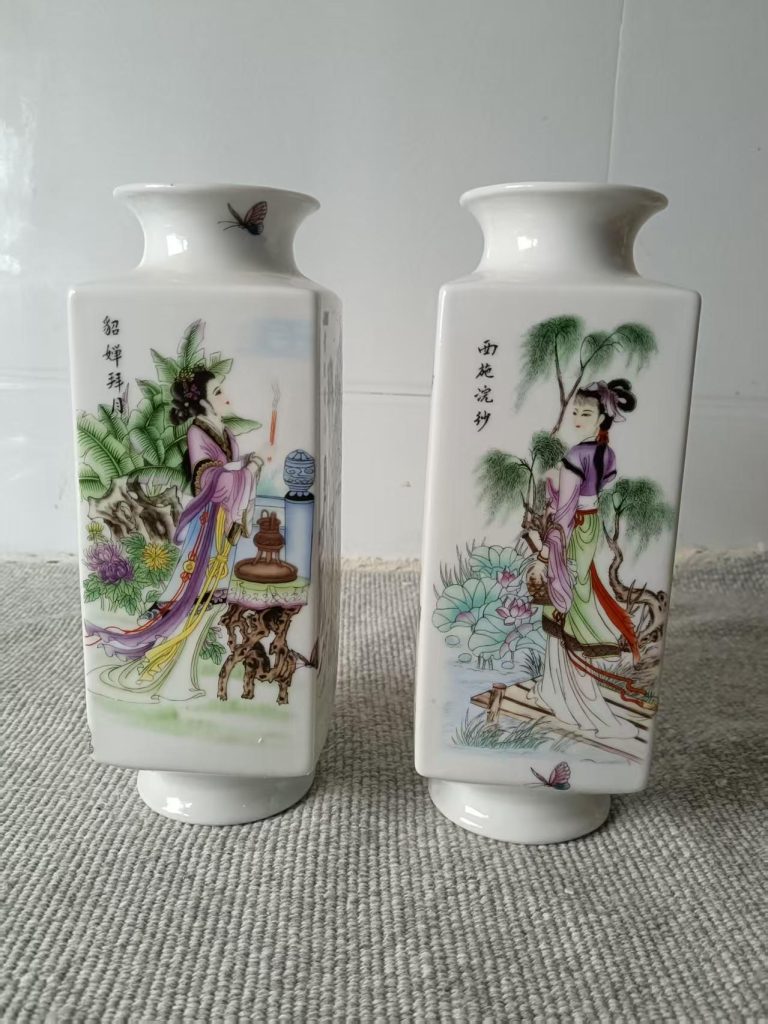 图片[1]-四大美女对瓶-嘉城艺术交易平台