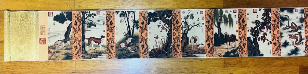 图片[1]-郎世宁《十二生肖图》-嘉城艺术交易平台