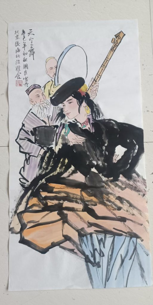 图片[1]-史国良《天山之舞》-嘉城艺术交易平台