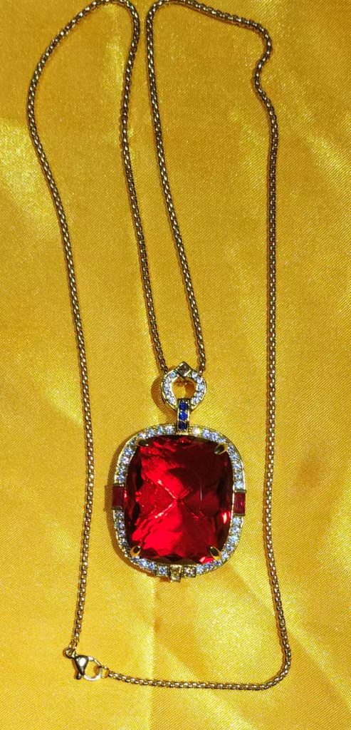 图片[1]-鸽血红《红吊坠》-嘉城艺术交易平台