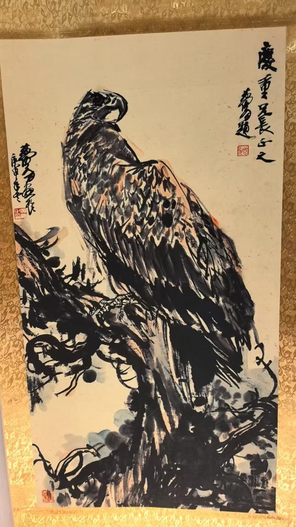 图片[1]-黄胄《雄鹰图》-嘉城艺术交易平台