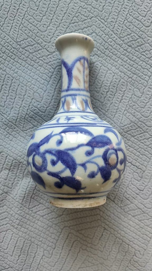 图片[1]-元青花天球瓶-嘉城艺术交易平台