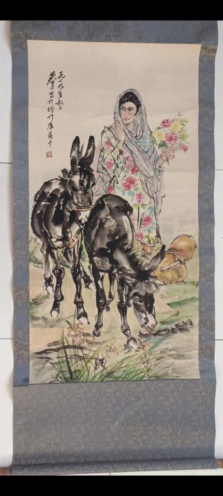 图片[1]-黄胄《驴图》-嘉城艺术交易平台