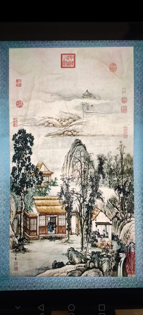 图片[1]-唐寅《山水图》-嘉城艺术交易平台