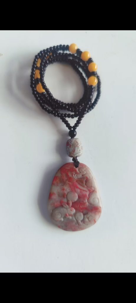 图片[1]-鸡血石挂件-嘉城艺术交易平台