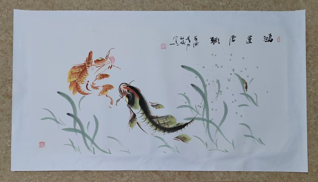 图片[1]-崔祥俊《鸿运当头》-嘉城艺术交易平台