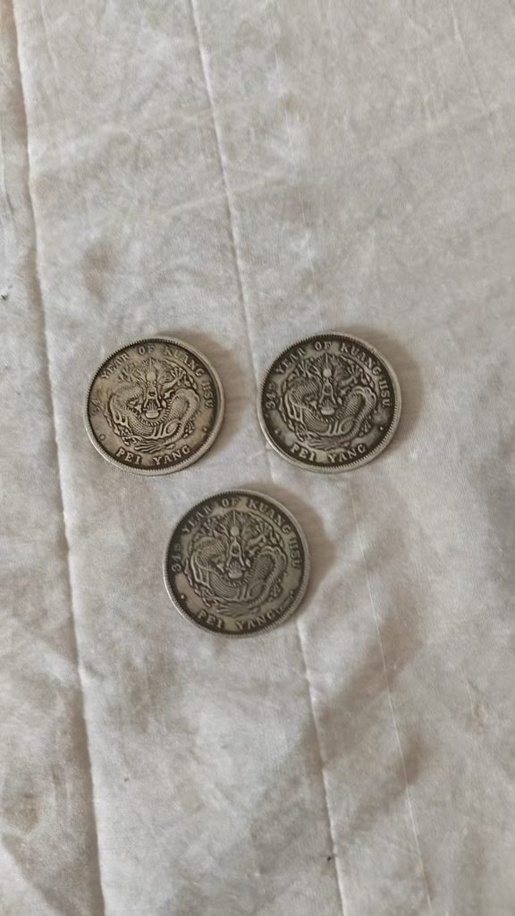 图片[1]-北洋双龙洋错版别-嘉城艺术交易平台