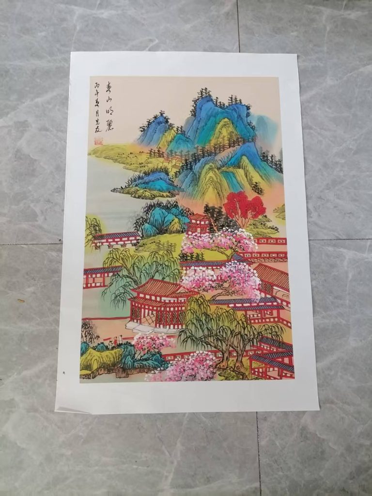 图片[1]-房光友《青山明丽》-嘉城艺术交易平台